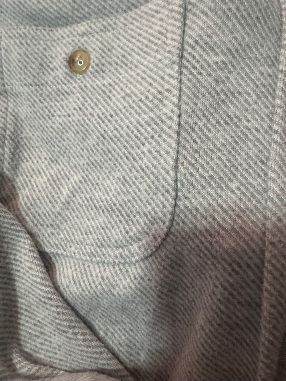Faherty Light-Gray Shirt Jacket - Picture 3 of 3